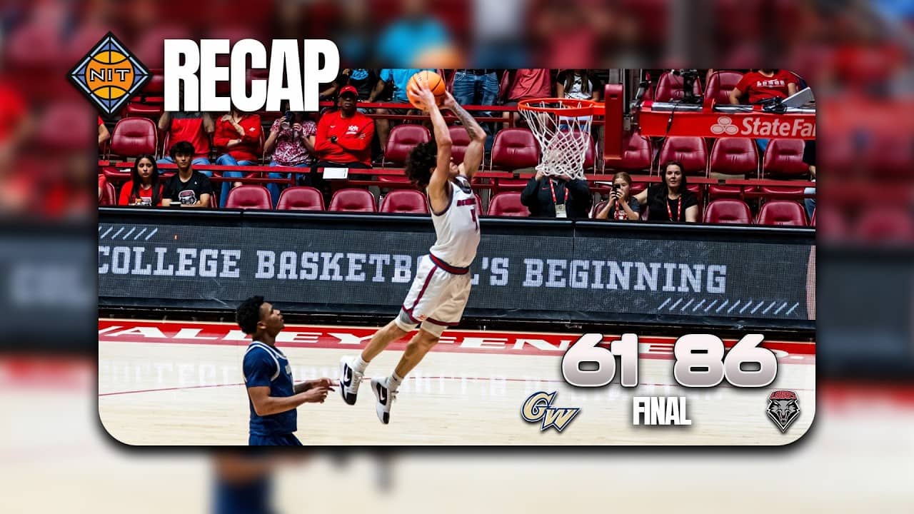 NIT Instant Reaction: New Mexico def. George Washington 86-61, The Pit Press Recap