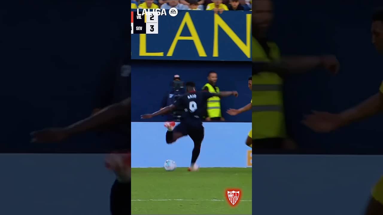🦅 Suuuuuper Akor. 𝐎𝐓𝐑𝐀 𝐕𝐄𝐙  💫🇳🇬#LALIGAHighlights #VillarrealSevilla