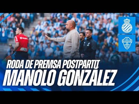🎥 Roda de premsa de Manolo González | #EspanyolElche