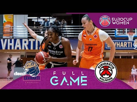 LIVE - Levhartice Chomutov v Kibirkstis-TOKS | EuroCup Women 2025-26 | Regular Season