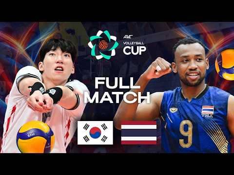 Korea vs. Thailand - Pool Play | AVC Men's Cup 2026