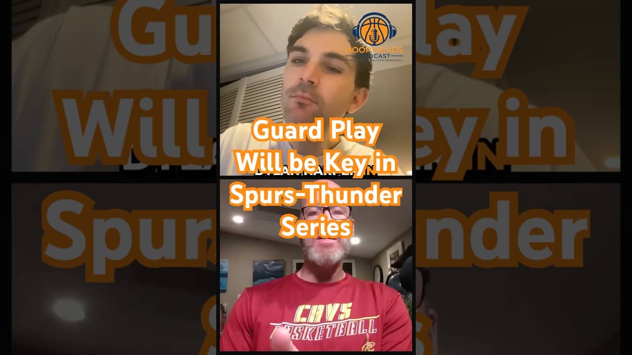 Guard Play will be Key in Spurs Thunder Series #podcast #nba