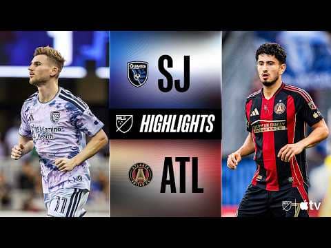 San Jose Earthquakes vs. Atlanta United | Full Match Highlights | Timo Werner DEBUT!!