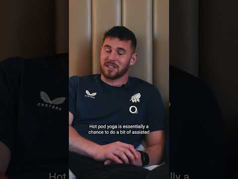 Inside Freddie Steward’s hot pod yoga recovery 🔥| ‪@o2ukofficial  | #WearTheRose