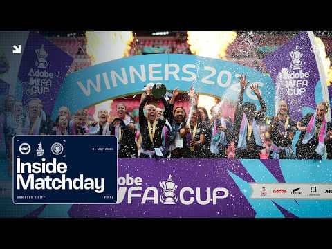 Behind the Scenes at Wembley | Brighton 0-4 City | Inside Matchday