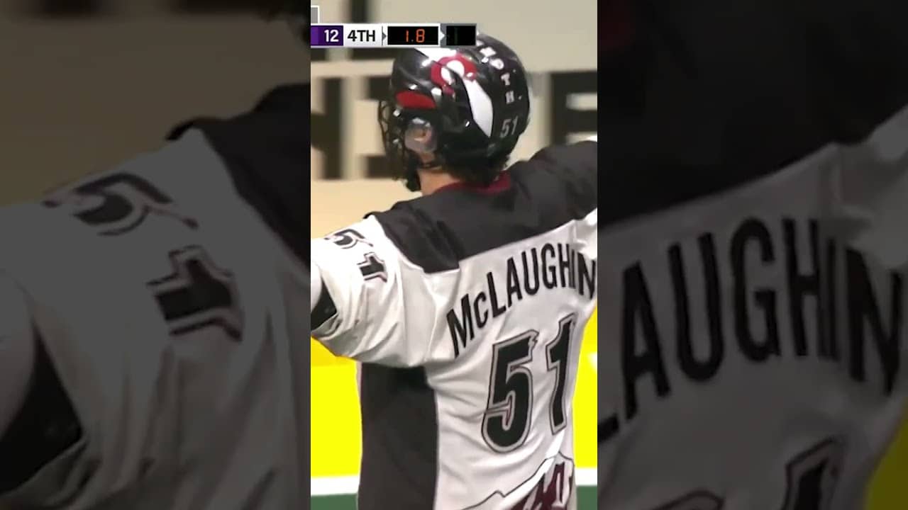 5.5.23 | Eli McLaughlin beat the clock with an all-time #NLLPlayoffs winner!