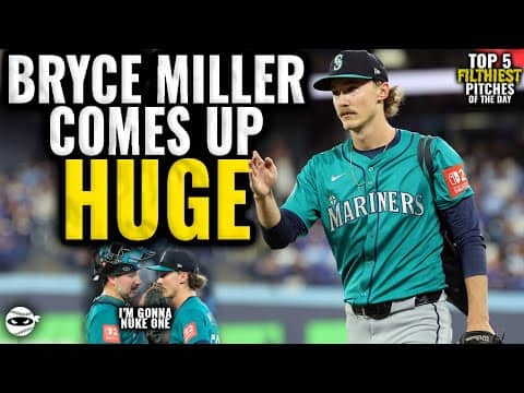 Bryce Miller's Big Adjustments carry the Mariners!