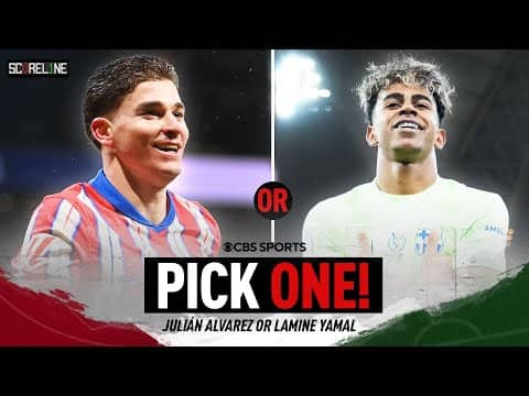 Which young La Liga star would you build your team around? Julián Alvarez or Lamine Yamal?