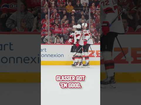 On a solo mission. #shorts #njdevils #devilsvscanadiens #codyglass #agentcodybanks #hockey #nhl