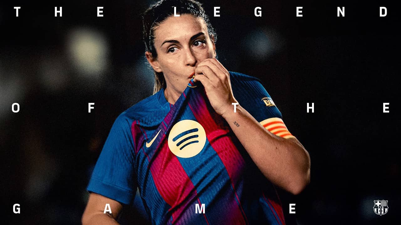 ALEXIA, THE LEGEND OF THE GAME 💙❤️ | FC Barcelona