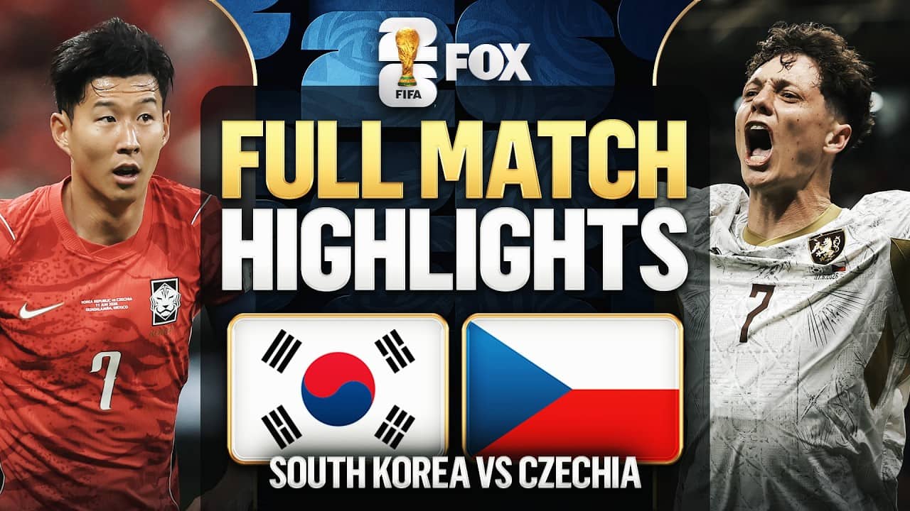South Korea vs Czechia Highlights 🌎🏆 2026 FIFA World Cup™