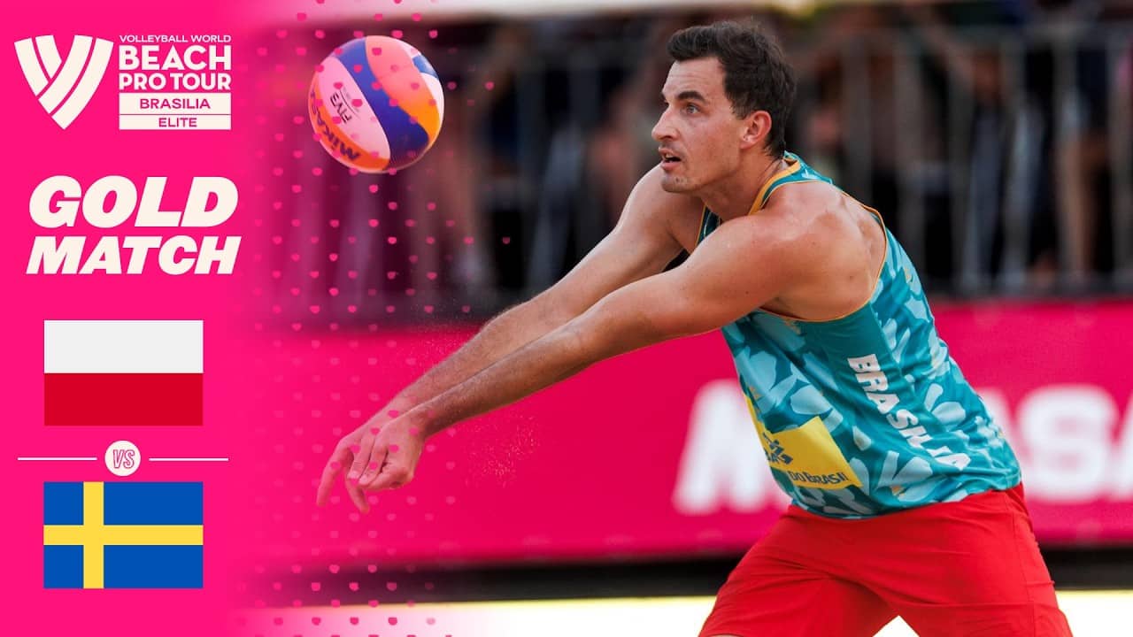 Gold Match - Łosiak/Bryl vs. Hölting Nilsson/Andersson, E | Highlights | Brasilia 2026 #BeachProTour