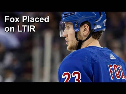 Fox Placed on LTIR, MacKinnon Sets a Team Record, Bolts Win 7th in a Row