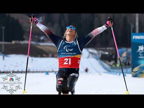 Oksana Masters takes gold AGAIN, Gretsch bronze in women's 10k XC sitting final | Winter Paralympics