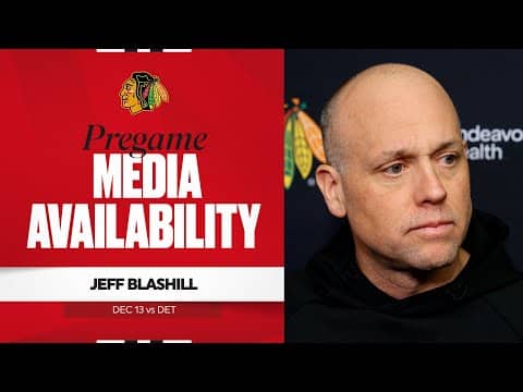 “We’ll know more in the next couple of days.” | Jeff Blashill Pregame 12.13.25