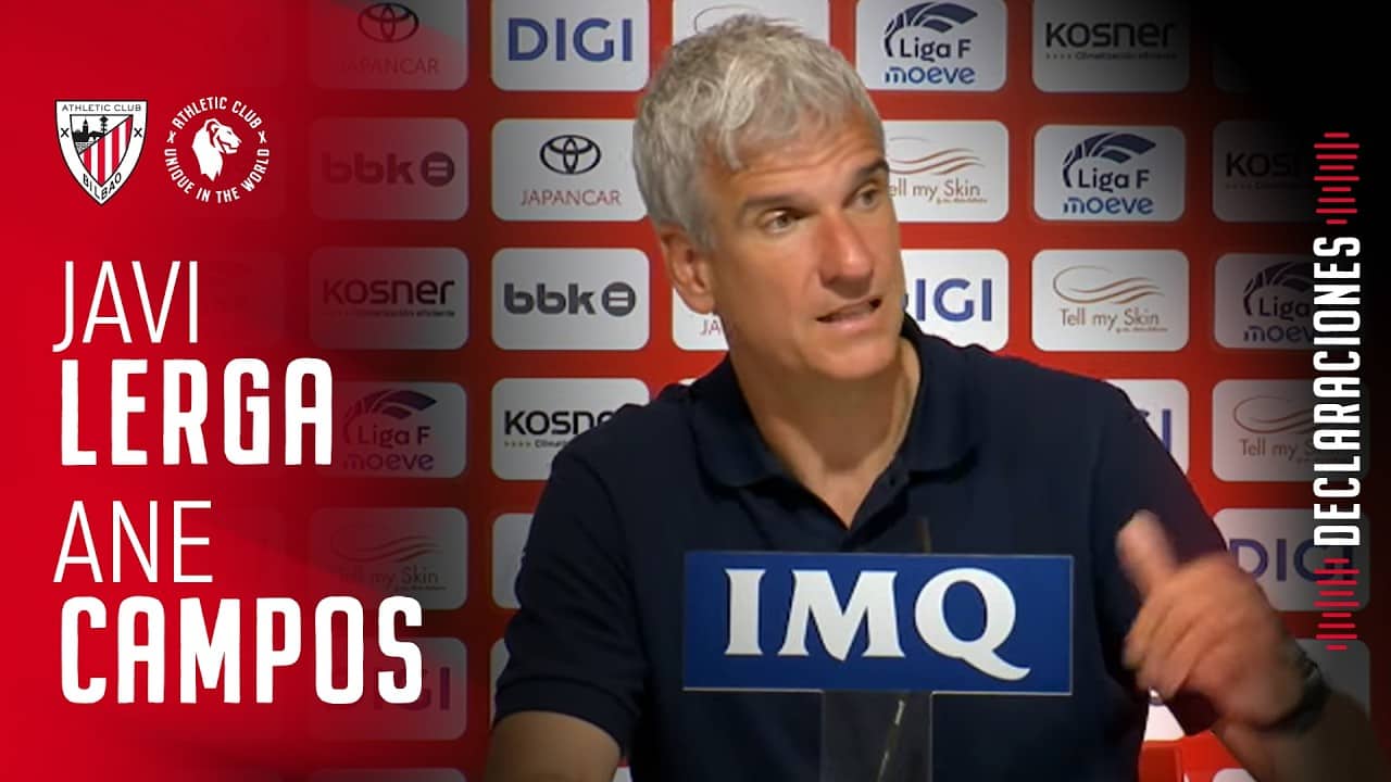 🎙️ Ane Campos & Javi Lerga | post Athletic Club 4-1 Alhama CF | Liga F 2025-26 MD30