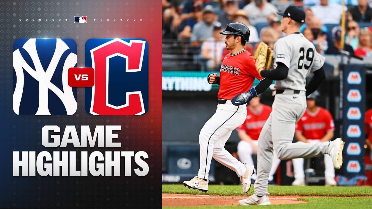 Yankees vs. Guardians Game Highlights (6/8/26) | MLB Highlights