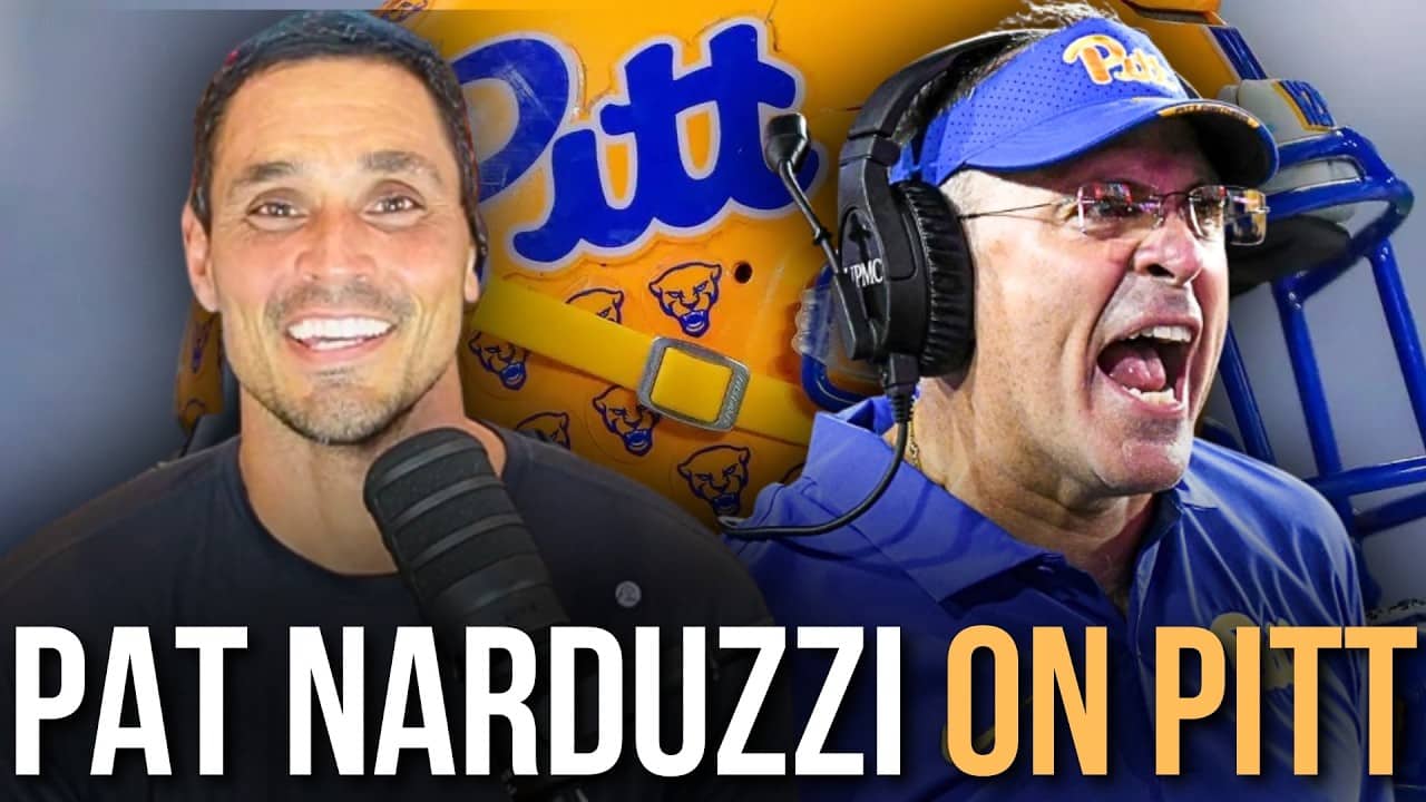 Pitt Football Coach PAT NARDUZZI Talks Ball with David Pollack