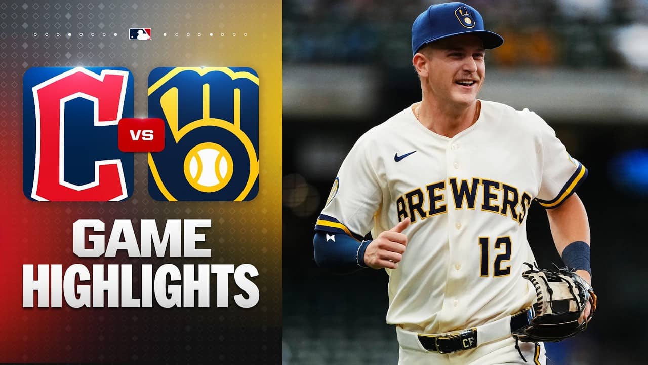 Guardians vs. Brewers Game Highlights (6/17/26) | MLB Highlights