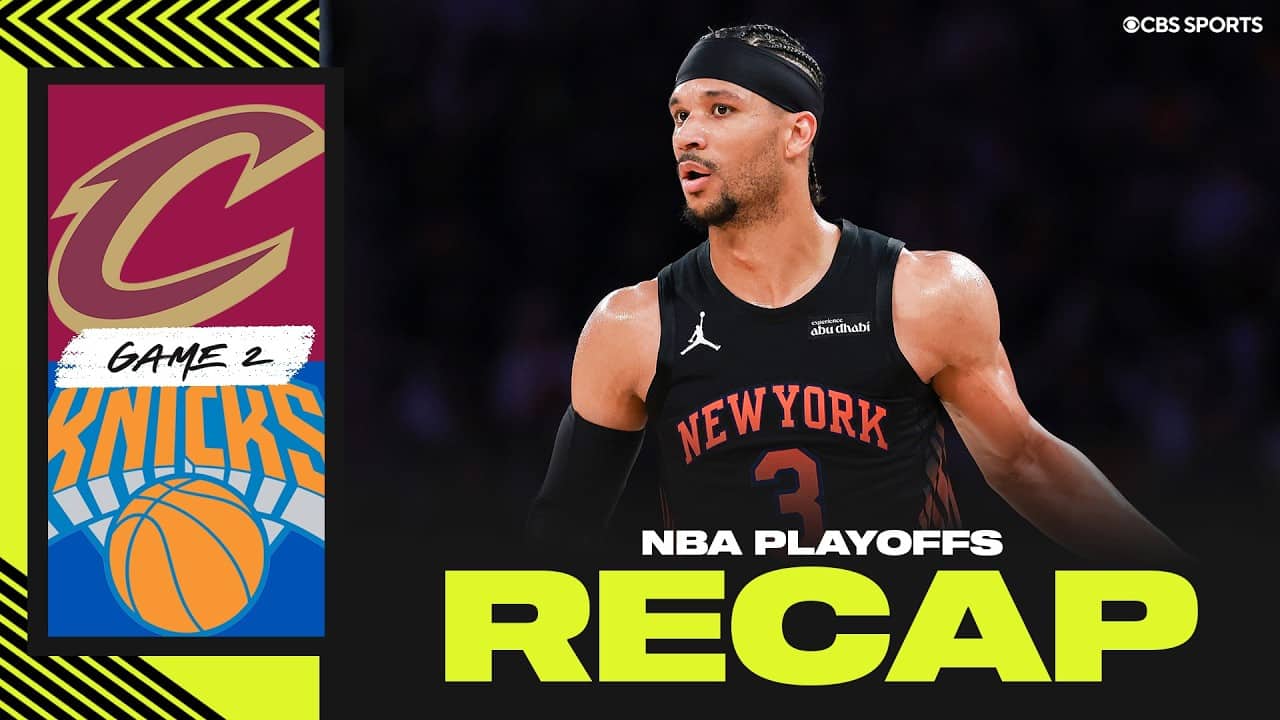 Josh Hart's big night helps Knicks crush Cavaliers, take 2-0 series lead | 2026 NBA Playoffs