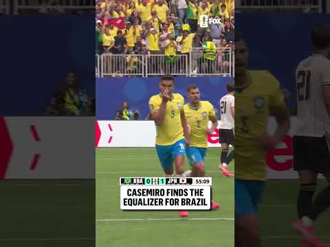 CASEMIRO EQUALIZES FOR BRAZIL OFF THE HEADER 🇧🇷
