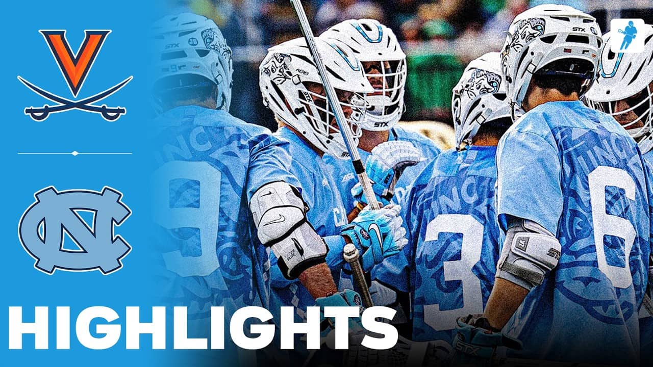 Virginia vs North Carolina | What a Game | NCAA College Lacrosse | Highlights - April 18, 2026