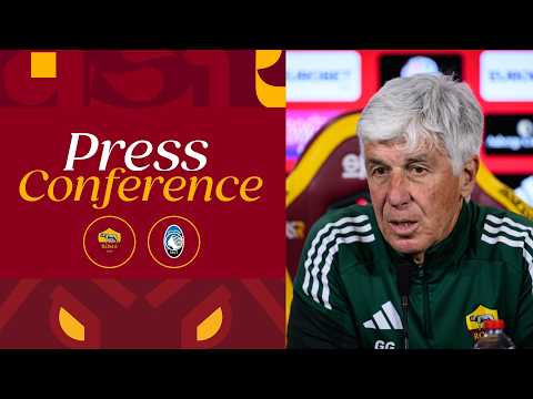 🟨 LIVE 🟥 LA CONFERENZA STAMPA DI GIAN PIERO GASPERINI ALLA VIGILIA DI ROMA-PISA