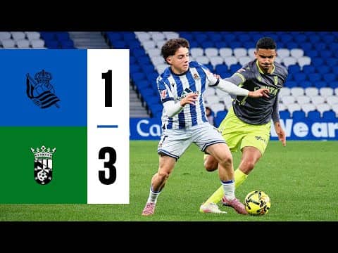 HIGHLIGHTS | Liga Hypermotion 25-26 | J19 | Sanse 1-3 AD Ceuta | Real Sociedad