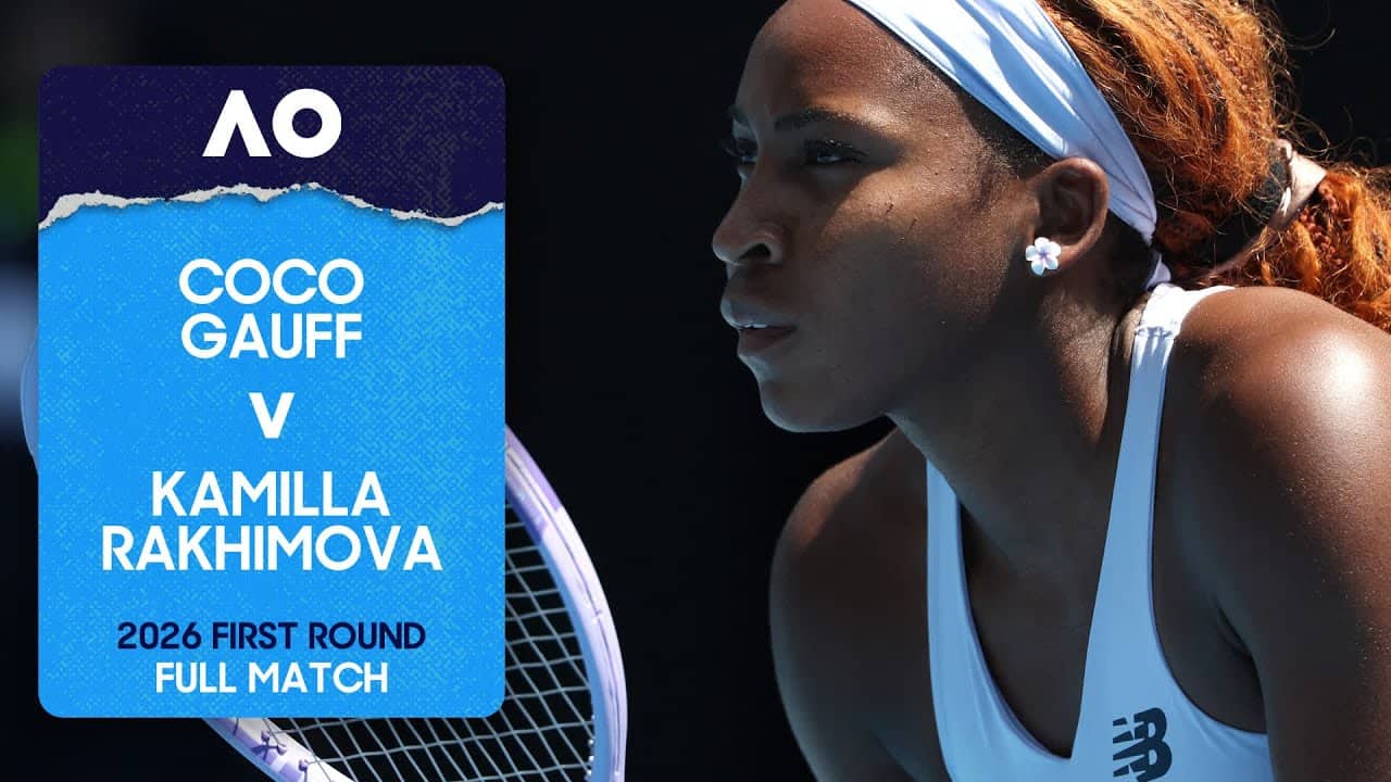Coco Gauff v Kamilla Rakhimova Full Match | Australian Open 2026 First Round