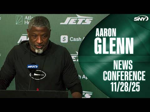 Aaron Glenn breaks down the Jets keys in facing the Falcons on Sunday