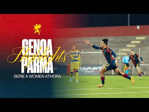 HL | GENOA 1-0 PARMA | SERIE A WOMEN ATHORA 25/26