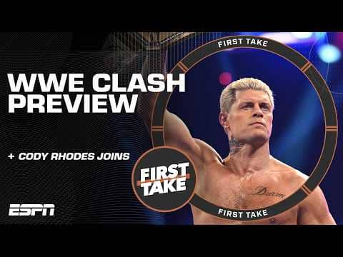 Stephen A.'s strange question for Cody Rhodes 😳 'WHAT ARE YOU DOING HERE?!' | First Take