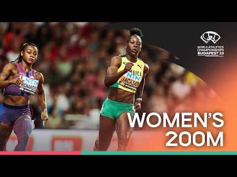 Women's 200m Final | World Athletics Championships Budapest 2023