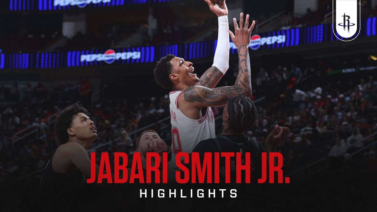 Jabari Smith Jr. (16 points) Highlights vs. Minnesota Timberwolves