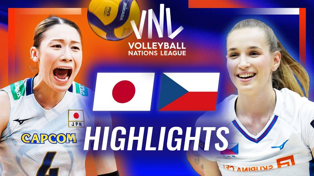 Japan 🇯🇵 vs. Czechia 🇨🇿 - Highlights | Week 2 | Women's VNL 2026