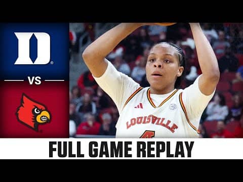 Duke vs. Louisville Full Game Replay | 2025-26 ACC Women's Basketball