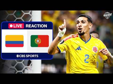 Golazo Matchnight LIVE: Colombia vs. Portugal REACTION