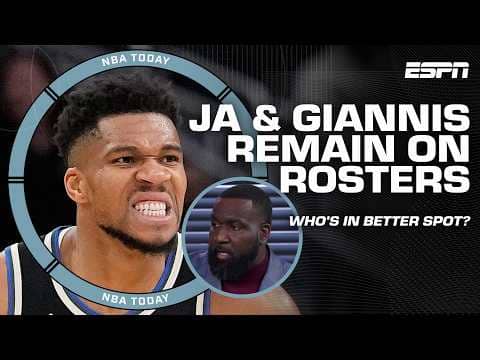 Giannis is STAYING in Milwaukee...for now 👀 Perk predicts it 'WILL END' in offseason | NBA Today