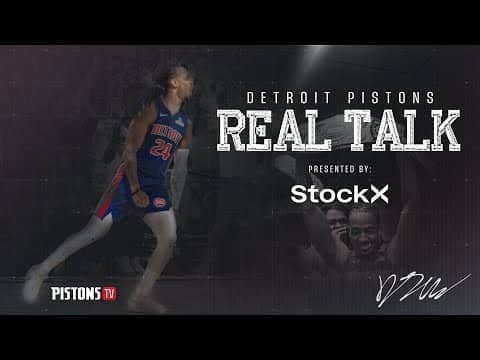 Real Talk ft. Daniss Jenkins | Presented by StockX ✅ #detroitpistons #pistons #nba