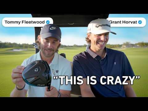 Grant Horvat & Tommy Fleetwood Try the New Qi4D Driver!