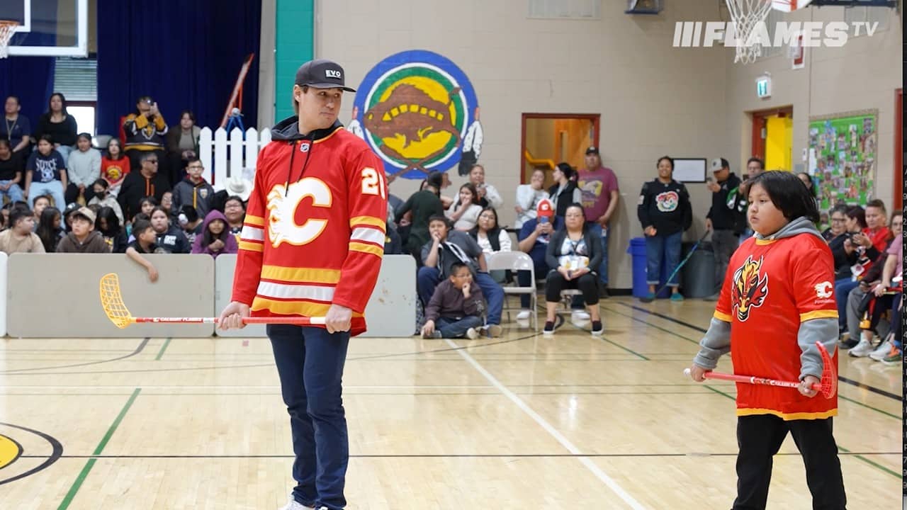 Zach Whitecloud Visits Siksika Nation