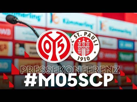 Die PK vor dem Spiel gegen St. Pauli | #M05SCP | #05ertv | Saison 2025/26