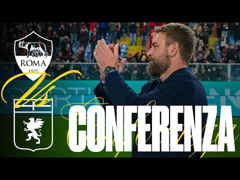 CONFERENZA STAMPA | ROMA - GENOA | SERIE A ENILIVE 25/26
