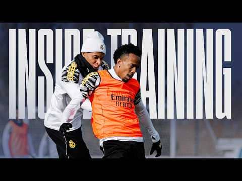 Final training session ahead of the match against Girona! | Real Madrid City