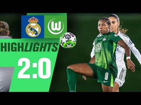 Niederlage in Madrid | UWCL | Highlights | Real Madrid - VfL Wolfsburg