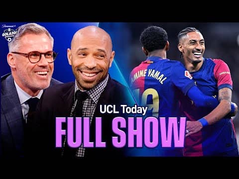 UCL Today FULL SHOW: Barca v Inter THRILLER, Yamal Interview, Micah Leaves Studio |CBS Sports Golazo