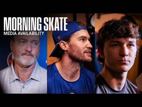 Pregame Availability | NYI vs PIT (10/9/25)