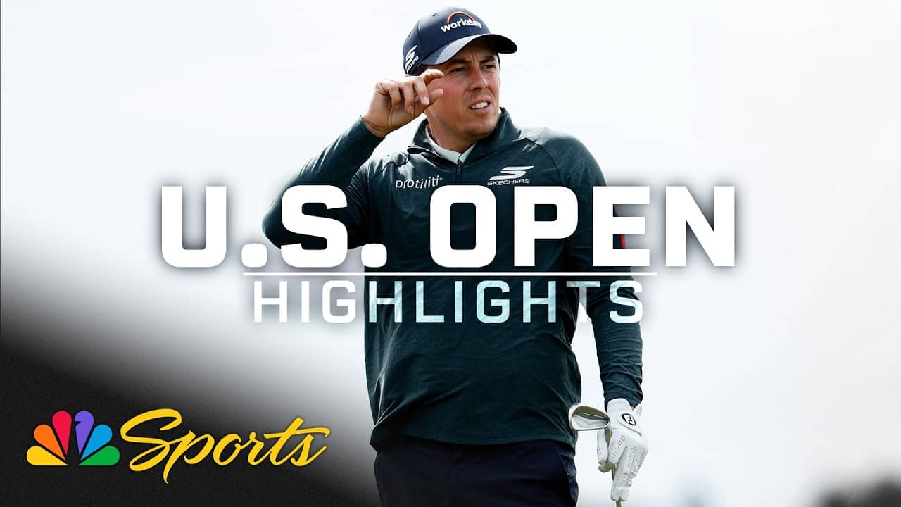 Matt Fitzpatrick grinds out hard-fought Round 2 at 126th U.S. Open | Golf on NBC Sports