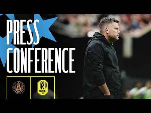 BJ Callaghan | Post-Match Press Conference at Atlanta United FC