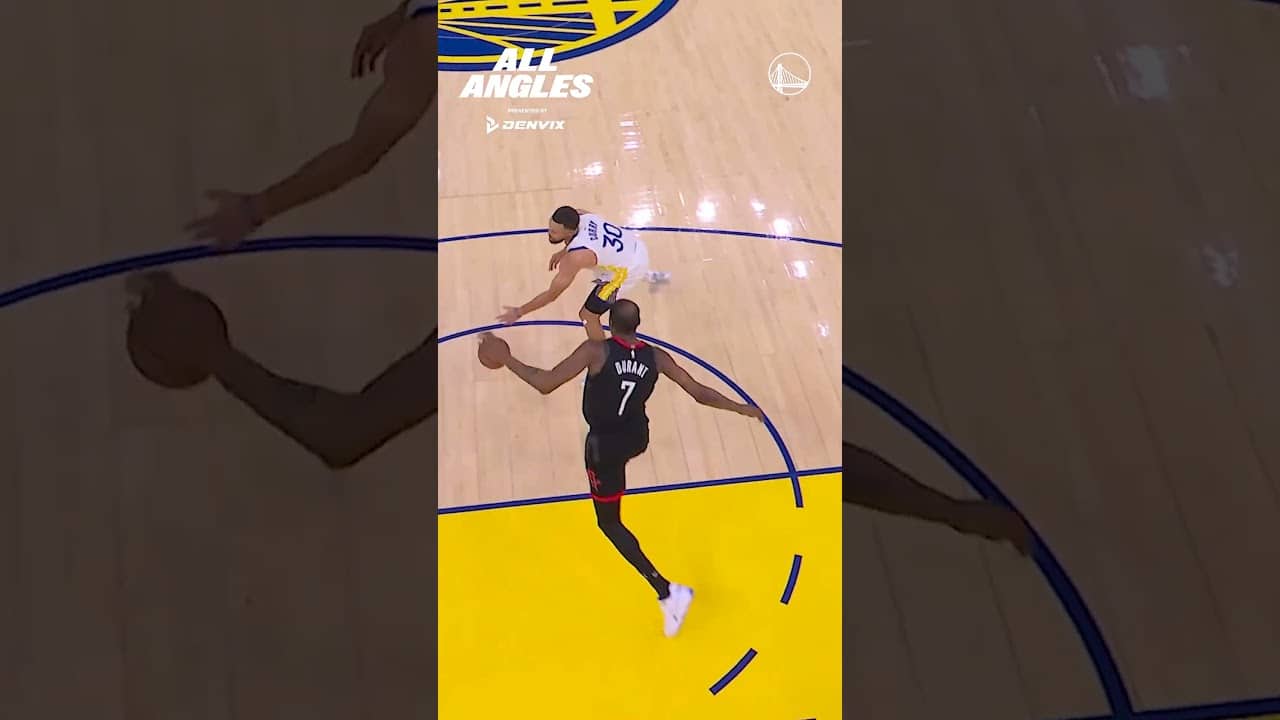 Every Angle of Stephen Curry's Shimmy vs. Rockets | #shorts
